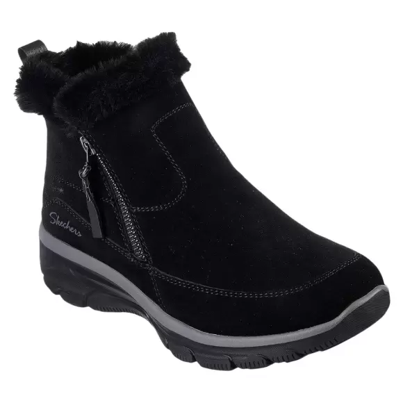 Dame Støvler - SKECHERS - Skechers Relaxed Fit 167862 BLK