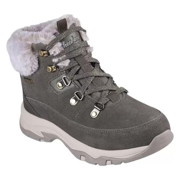 Dame Støvler - SKECHERS - Skechers TREGO SNOW WORRIES 167882 OLV