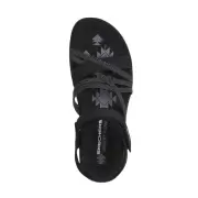 Dame Sandaler - SKECHERS - Skechers Womens Reggae Slim 163193 BLK