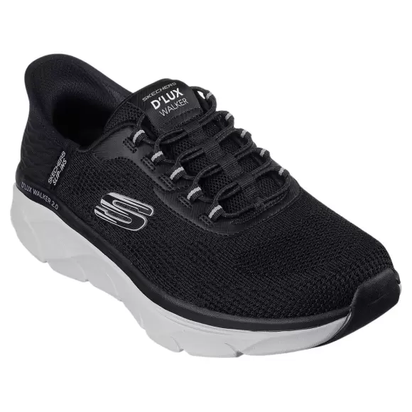 Herre Sneakers - SKECHERS - Skechers D'LUX WALKER 2.0 - REZINATE 232446 BKGY