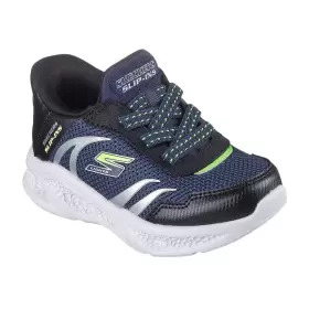 Børne Sneakers - SKECHERS - SKECHERS METEOR-LGIHT-BRISK-B 403848L NVBK